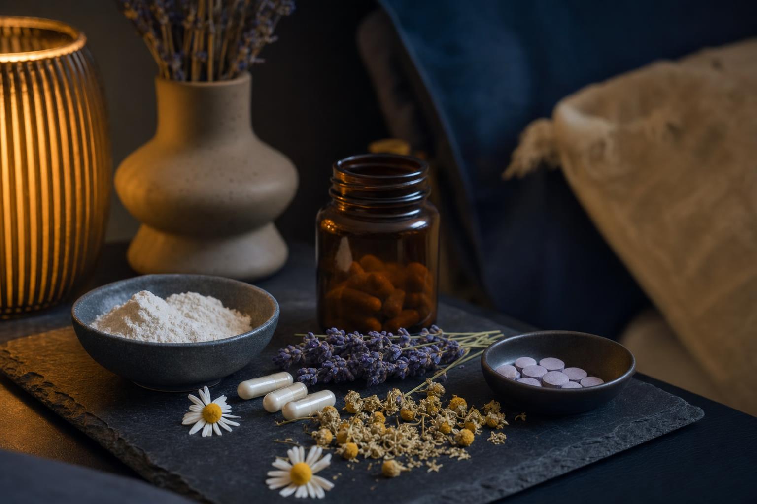 The best sleep supplements including magnesium, melatonin, and calming herbs