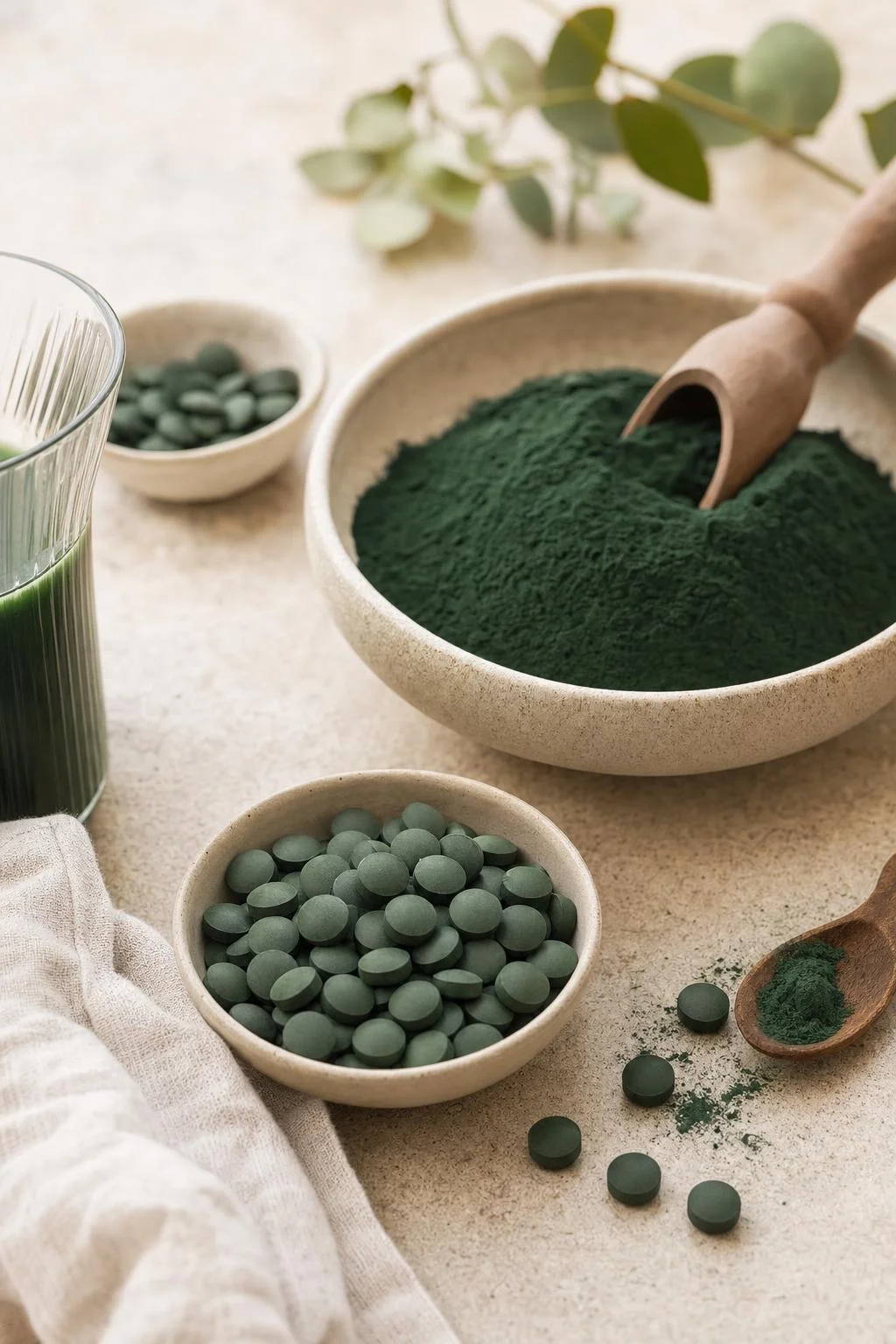 Spirulina monograph visual
